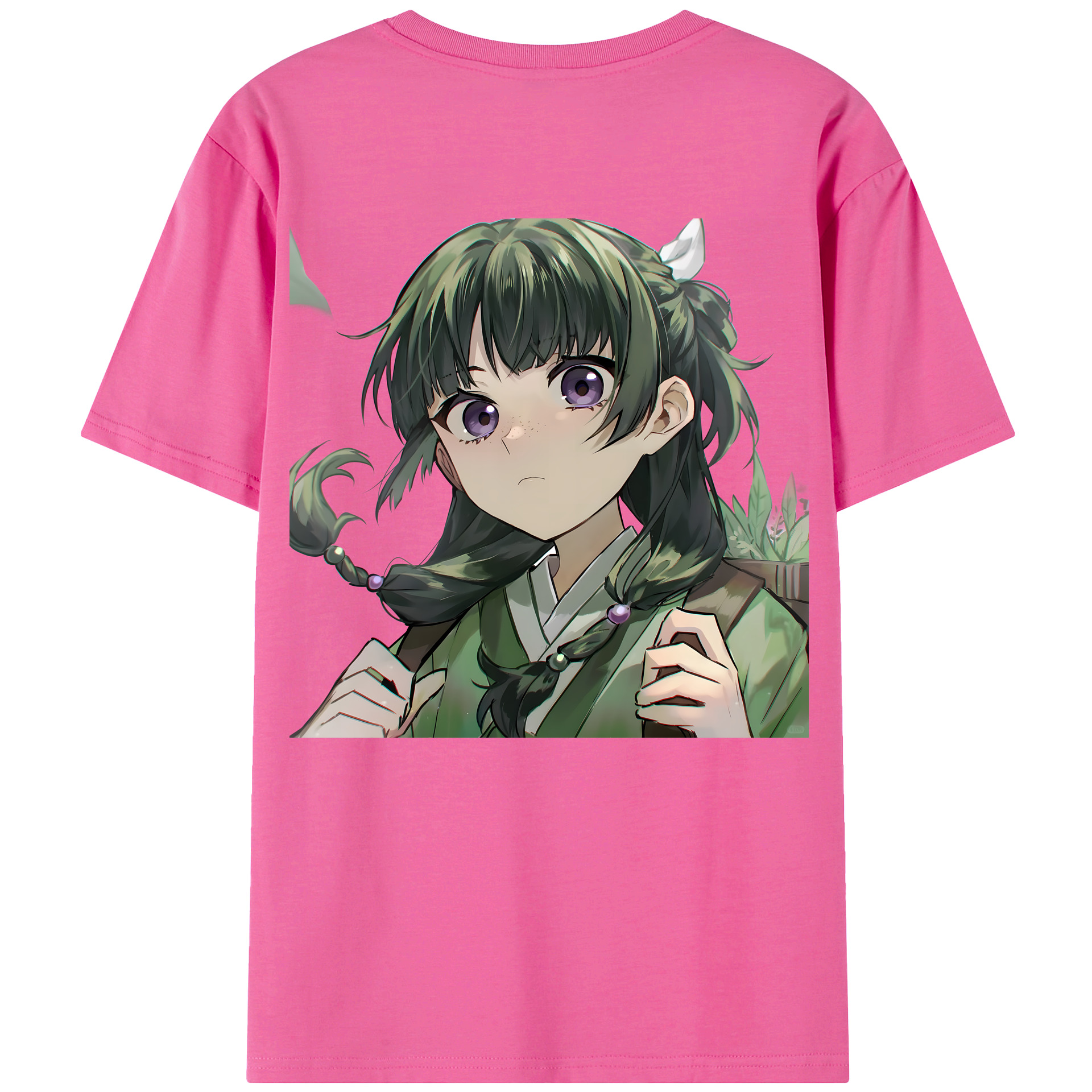（画像用） 薬屋のひとりごと The Apothecary Diaries レディース半袖Tシャツ(バックプリント)